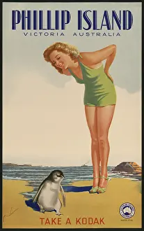 Graphic Design Prints: Phillip Island, Victoria, Australia