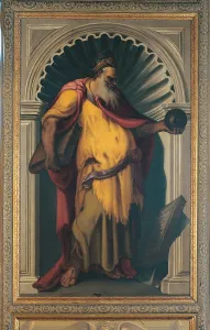 Picture Frame Prints: Philosopher, by Meldolla Andrea known as Schiavone