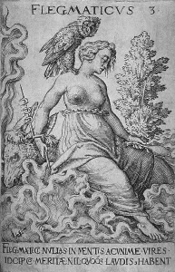 Insignia Prints: The Phlegmatic personality was calm and thought to be caused by the dominance of the humor phlegm