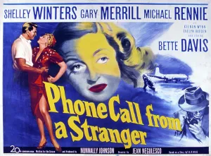 PHONE CALL FROM A STRANGER, Bette Davis, 1952. TM and Copyright (c) 20th Century Fox Film Corp. All rights reserved. Courtesy: Everett Collection