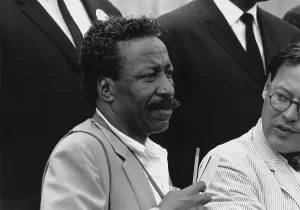 Parks Prints: Photographer Gordon Parks at the 1963 Civil Rights March on Washington. Aug. 28, 1963