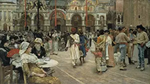 Crowd Prints: The Piazza of Saint Mark's