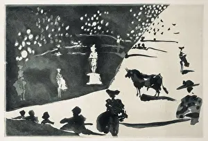 Pleasure Prints: Picasso, Pablo (1881-1973). La Tauromaquia o Arte de torear (Tauromachy or the Art of Bullfighting) by Jos Delgado