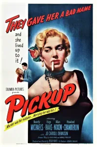 Beverly Prints: PICKUP, US poster, Beverly Michaels, 1951