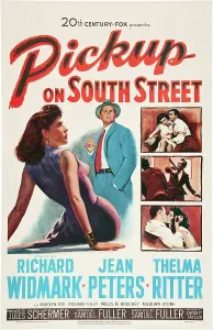 Peters Prints: PICKUP ON SOUTH STREET, left side from left: Jean Peters