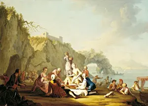 Noble Prints: Picnick in Posillipo (Picnic a Posillipo)