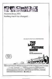 Cybill Prints: THE LAST PICTURE SHOW, US poster art