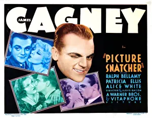 Couples Prints: PICTURE SNATCHER, titlecard, top right: James Cagney