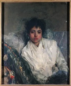 Sofa Prints: Back from Piedigrotta, by Antonio Mancini