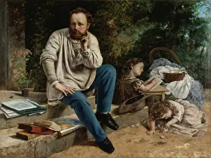 Toys Prints: Pierre-Joseph Proudhon and his Children