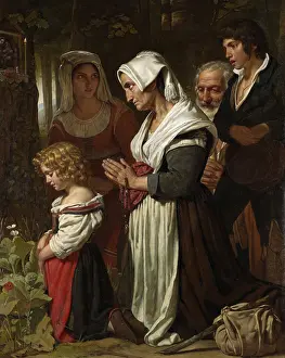 Prayer Prints: Piety, by Cornelis Kruseman, 1823
