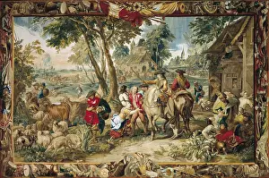 Munich Prints: Pillage. 17th c. GERMANY. Munich