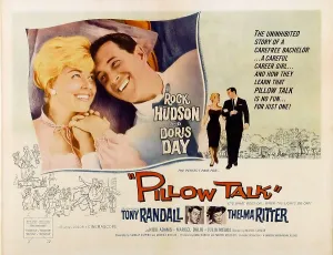 Walking Prints: PILLOW TALK, Doris Day, Rock Hudson, 1959