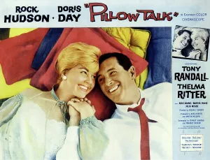 Holding Hands Prints: PILLOW TALK, holding hands from left: Doris Day