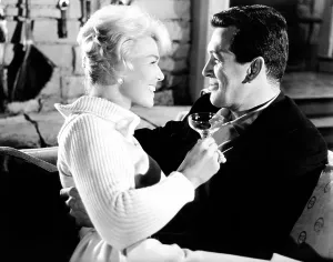 Toast Prints: PILLOW TALK, from left, Doris Day, Rock Hudson, 1959