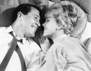 Head To Head Prints: PILLOW TALK, from left: Rock Hudson, Doris Day, 1959