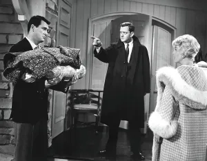 Finger Pointing Prints: PILLOW TALK, Rock Hudson, Tony Randall, Doris Day, 1959