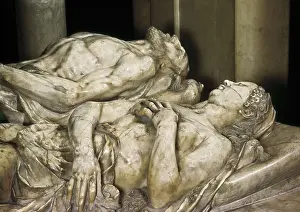 Catherine De Medicis 1519 1589 Prints: PILON, Germain (1537-1590). Tomb of Catherine de Medici and Henri II