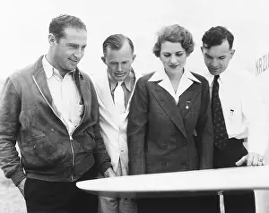 Aviatrix Prints: Pilots flying the 1935 Bendix Air Race from Burbank