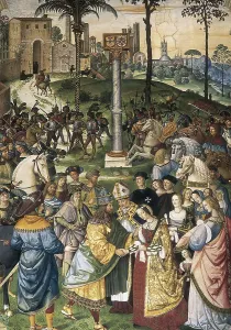 Fresco Prints: PINTURICCHIO, Bernardino di Betto