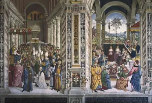 Fresco Prints: PINTURICCHIO, Bernardino di Betto