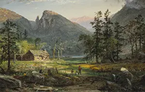 Garden Prints: PIONEERS HOME, EAGLE CLIFF, WHITE MOUNTAINS