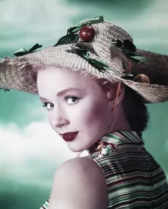 Straw Hat Prints: Piper Laurie, ca. early 1950s