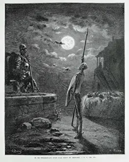Nightscene Prints: PISAN, Hliodore Joseph (1822-1890); Dore