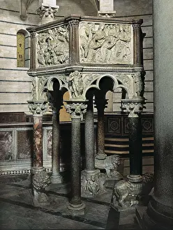 Tuscan Prints: PISANO, Nicola (1220-1278). Pulpit