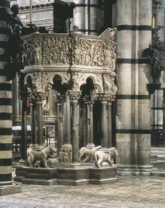 Tuscan Prints: PISANO, Nicola (1220-1278). Pulpit