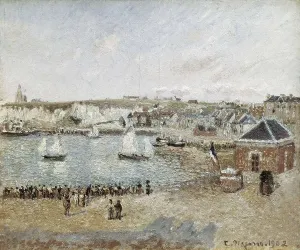 Technician Prints: PISSARRO, Camille (1830-1903). The Outer Harbour at Dieppe (Vue de l'avant-port de Dieppe )