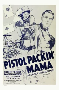 Terry Prints: PISTOL PACKIN MAMA, US poster art