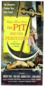 Price Prints: THE PIT AND THE PENDULUM, Barbara Steele, Vincent Price, 1961