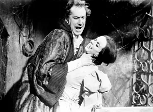 Steele Prints: THE PIT AND THE PENDULUM, Vincent Price, Barbara Steele, 1961