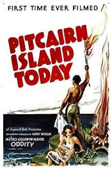 Ship Prints: PITCAIRN ISLAND TODAY, 1935