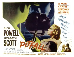 Lizabeth Prints: PITFALL, Dick Powell, Lizabeth Scott, 1948