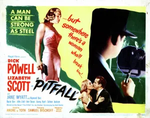 Lizabeth Prints: PITFALL Lizabeth Scott, Dick Powell, 1948