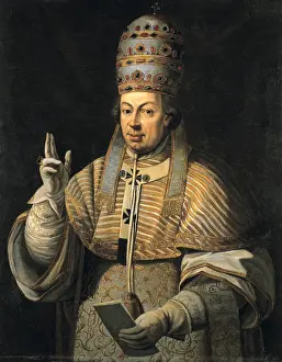 Papacy Prints: Pius VI, Pope (1717-1799). 18th c