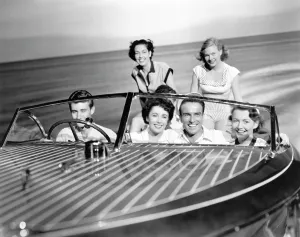 Friends Prints: A PLACE IN THE SUN, Elizabeth Taylor (center), Montgomery Clift (second right), 1951