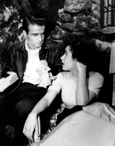 Friends Prints: A PLACE IN THE SUN, from left, Montgomery Clift