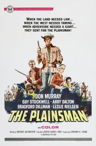 Murray Prints: THE PLAINSMAN, US poster, center from left: Guy Stockwell