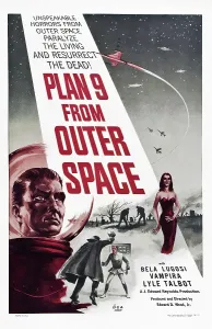 Alien Prints: PLAN 9 FROM OUTER SPACE, Vampira, 1959