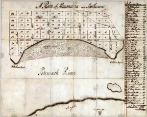 1740s Prints: A plan of Alexandria, now Belhaven