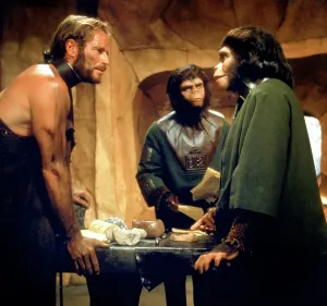 Planet Of The Apes Prints: PLANET OF THE APES, Charlton Heston