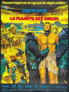 Caught Prints: PLANET OF THE APES, (French poster art)