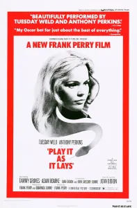 Tuesday Prints: PLAY IT AS IT LAYS, US poster, Tuesday Weld, 1972