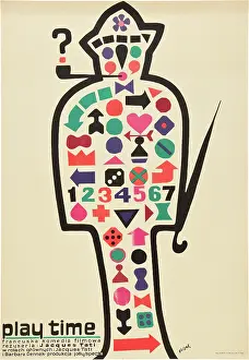 Pipe Prints: PLAY TIME, (aka PLAYTIME), Polish poster art, 1967