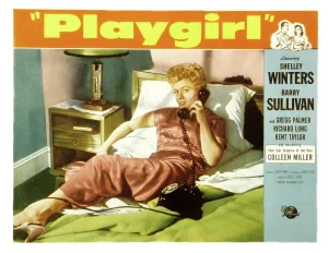 Winters Prints: PLAYGIRL, Shelley Winters, 1954
