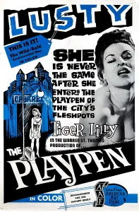 February Prints: THE PLAYPEN, Tiger Lilly, 1967