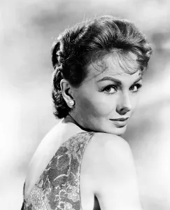 Looking Over Shoulder Prints: TWENTY PLUS TWO, Jeanne Crain, 1961